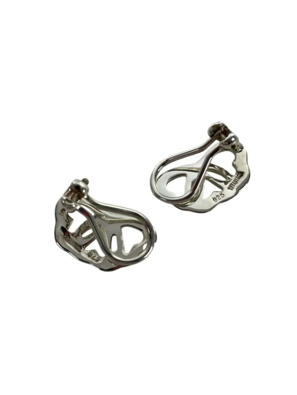 Tiffany & Co Earrings 925 Sterling Silver